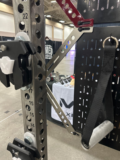 GRIDLOCK - Wall Control Brackets for 3x3 Squat Racks