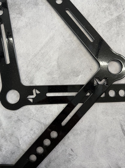 GRIDLOCK - Wall Control Brackets for 3x3 Squat Racks