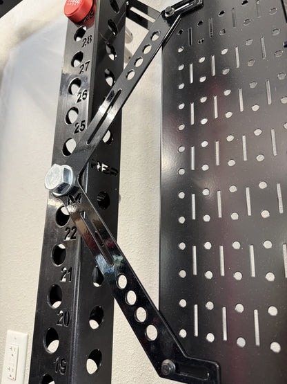 GRIDLOCK - Wall Control Brackets for 3x3 Squat Racks