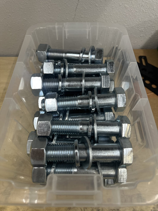 1" / M24 Hardware - Bolt Assembly for Squat Racks